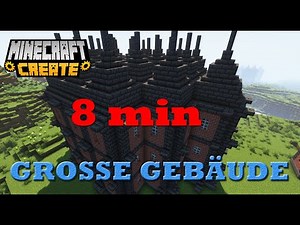 schnell errichten: Minecraft Create - Baupläne und Bauplankanone [Tutorial]