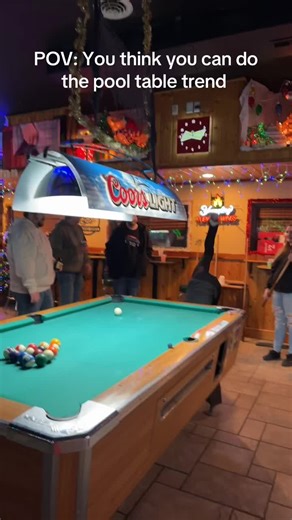 FAIL #pooltabletrickshots #trends #girlsjustwanttohavefun #pool #fyp | Pool Table