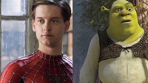 Watch Tobey Maguire's Spider-Man Pop into Shrek's Universe Instead