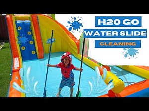 Cleaning H2O GO Water Slide (2023) - Fun, Fun, Fun