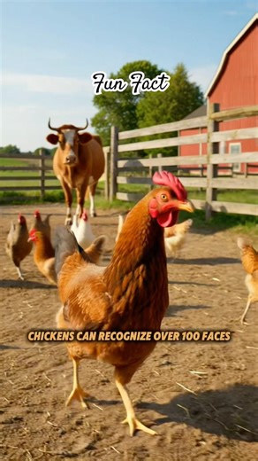 Fun Fact: Chicken Can Recognize Over 100 Faces