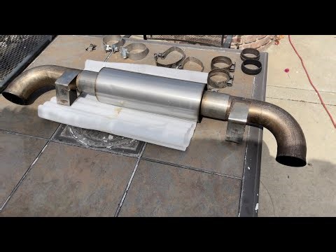 Resonated Porsche 964 Cup Pipe