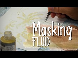 Masking Fluid: How to Use it and Make Your Watercolors Sparkle