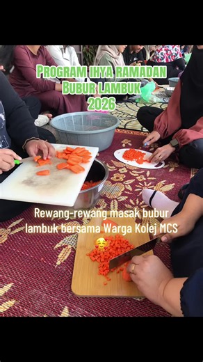 Program Ihya Ramadan Bubur Lambuk 2026 Rewang-rewang masak bubur lambuk bersama Warga Kolej MCS 🥰 ***************************** PENGAMBILAN KEMASUKAN BAGI DIPLOMA KEMAHIRAN TVET TELAH DIBUKA. DAFTAR SEKARANG! ✨Diploma Multimedia ✨Diploma Mekatronik ✨Diploma Prasekolah ✨Diploma Kimpalan ✅ Diploma Kemahiran Malaysia oleh JPK, Kementerian Sumber Manusia Malaysia ✅ Iktiraf MQA (COPTPA) ✅ Elaun Bulanan ✅ Elaun Laptop ✅ Elaun Pengangkutan ✅ GAGAL / LULUS SPM layak memohon ✅ Boleh memohon menggunakan 