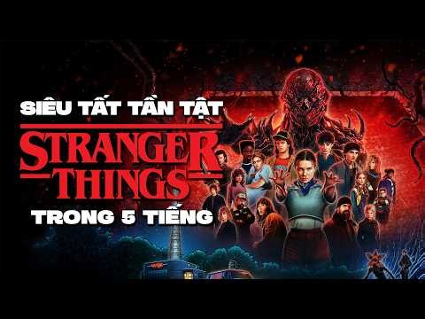 TẤT TẦN TẬT STRANGER THINGS (5 MÙA PHIM + 6 TẬP COMIC NGOẠI TRUYỆN)