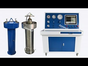 Gas Cylinder Hydrostatic Test Machine Operation Tutorial