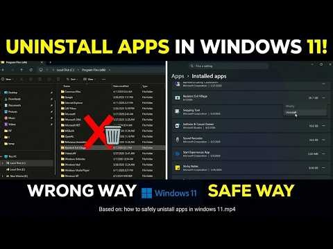 How to Safely Uninstall Apps in Windows 11 (The Right Way!)