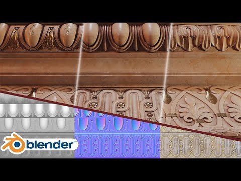 Mastering details in Blender - trim sheets tutorial