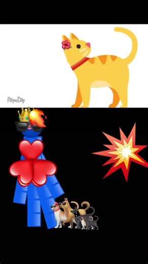 Playful Animated Showdown: Cats vs. Dogs and Friends