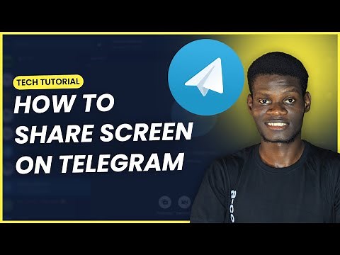 How to Share Screen on Telegram for PC (UPDATED)