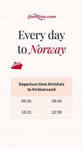 The coziest way to Norway!   | Fjord Line | Facebook