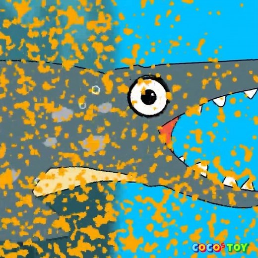 Help the baby ichthyosaurus find the mommy ichthyosaurus! #Shorts ㅣCoCosToy