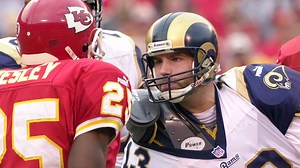 207K views · 700 reactions | Back in 2000, The Greatest Show on Turf visited The Kansas City Chiefs in Week 8... And the Chiefs came away with a 54-34 victory  Rams. Chiefs. Tonight on ESPN (8:15pm ET) | NFL Throwback | Facebook