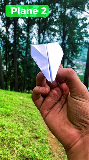 I made 3 levels of mini paper airplanes and… #shorts
