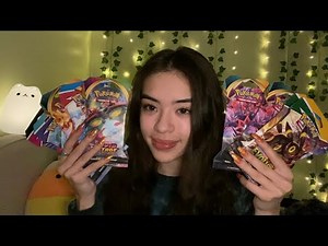 [ASMR] 10 PACKS Pokémon Card Opening! Pt 6