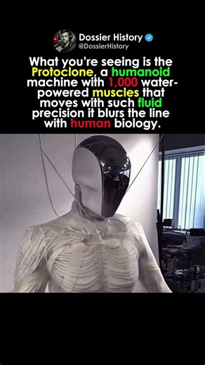 The Robot Used Artificial Muscles