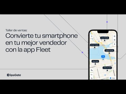 Convierte tu smartphone en tu mejor herramienta de ventas para rastreo GPS con la app Fleet.