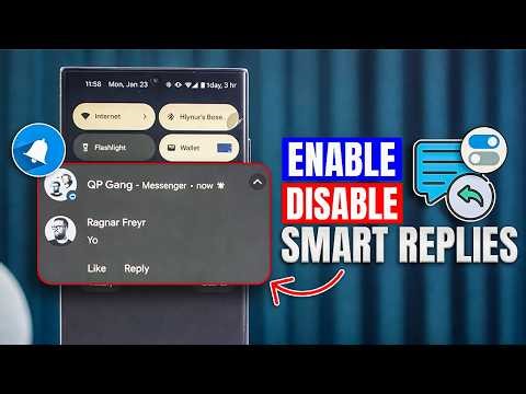 Enable or Disable Suggested Actions & Smart Replies! Here's How!