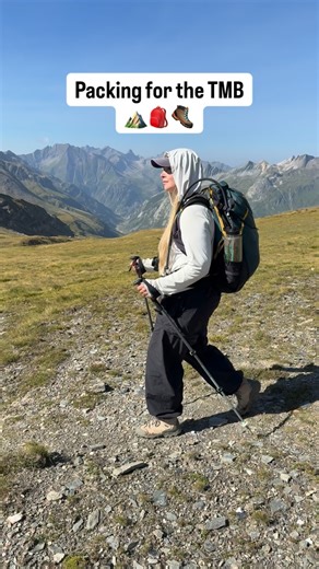 Comment “List” and I’ll send you my packing guide. Packing for the Tour du Mont Blanc is a form of art as you decide what you need, want, and should probably leave behind. I ended up carrying a “city outfit” with me on the trek because I didn’t have time to change out of it before we dropped our luggage off at luggage storage…oops. If you’re getting a luggage transfer service, you won’t need to be as picky about what you’re packing with you. But if you do plan on self-carrying your gear for the 