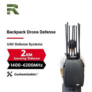 [Hot Item] 2km Drone Jammer Critical Low-Altitude Security Scenarios Integrated Detection & Strike Capabilities Backpack Anti Uav System