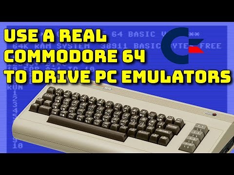 Real Commodore 64 as a USB Keyboard for the VICE emulator