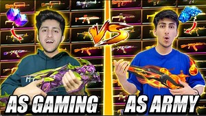 7.2K views · 479 reactions | A_s Gaming Vs As Army Gun Collection Versus Who’s Collection Is Best _ - Garena Free Fire | As Gaming | Facebook