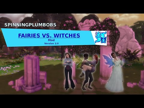 The Sims 4: Fairies vs. Witches Mod Trailer 2.0