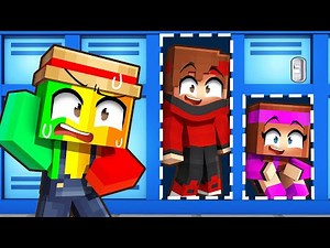 Cache Cache dans une ÉCOLE GÉANTE sur Minecraft !