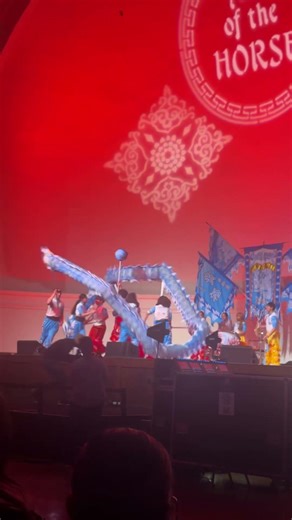 Chinese new year dragon dance!