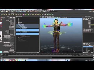 maya production rig to Unity game exporting tutorils