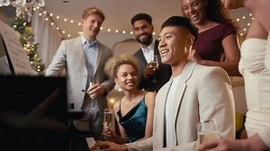 Group Friends Singing Playing Piano Celebrating Stock Footage Video (100% Royalty-free) 1109227655 | Shutterstock