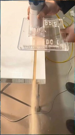 woodworking😱#cutting⚙️machine base plate compatible with electric saws and edge trimmers#wood#tools