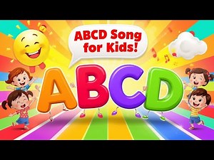 "ABCD Song for Kids | Fun Alphabet Learning with Music | Nursery Rhymes A to Z" (MagicSongs)