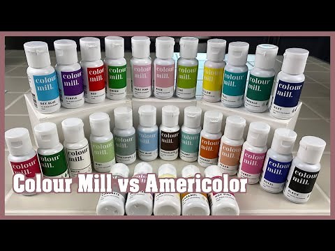 Colour Mill vs Americolor
