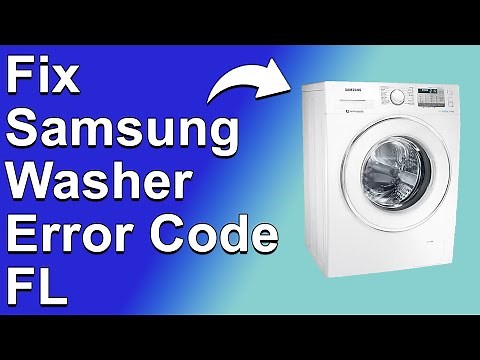 How To Fix The Samsung Washer FL Error Code - Meaning, Causes, & Solutions (Easy Troubleshoot)