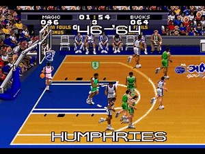 Tecmo Super NBA Basketball (SNES / Super Nintendo) - Vizzed.com GamePlay