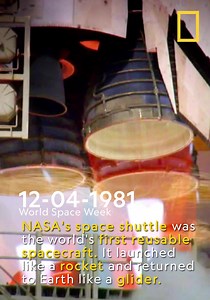 3.2K views · 12 reactions | The amazing vision and engineering of the world's first reusable spacecraft. | National Geographic UK | Facebook
