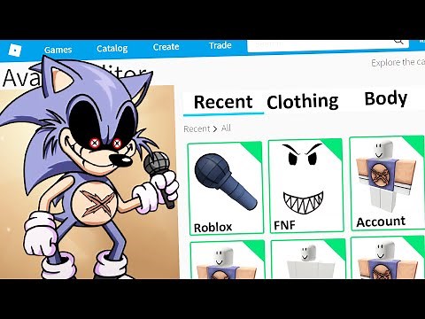 MAKING FRIDAY NIGHT FUNKIN SONIC LORD X a ROBLOX ACCOUNT (FNF)