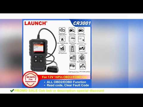 LAUNCH X431 CR3001 Code Reader Support OBDII / EOBD Creader 3001 OBD2 Car Diagnostic Tools Professio