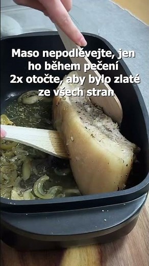 Pomalu pečený bůček