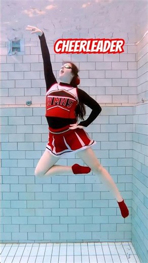 Cheerleader 📣 Underwater TikTok Dance