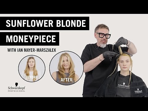 Money Piece Highlights Tutorial | Sunflower Blonde Hair Look