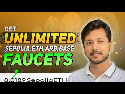 How to get Free Unlimited Faucet | Free Ethereum Sepolia Faucet | Free Eth,Arb,Base Faucets