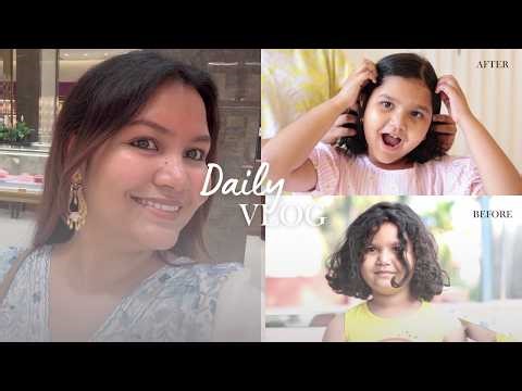 A Real Mom Day || Kids Hair Care, School, Garden Harvest & Shopping Vlog