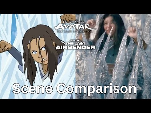Avatar: The Last Airbender (2005) and (2024) Katara vs Master Pakku | Scene Comparisons