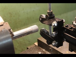 Costruzione godrone per tornio (Making a knurling tool)