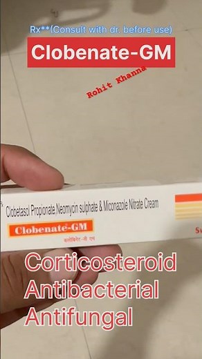 Clobetasol Neomycin Miconazole ointment #learnaboutmedicine #fungalinfection
