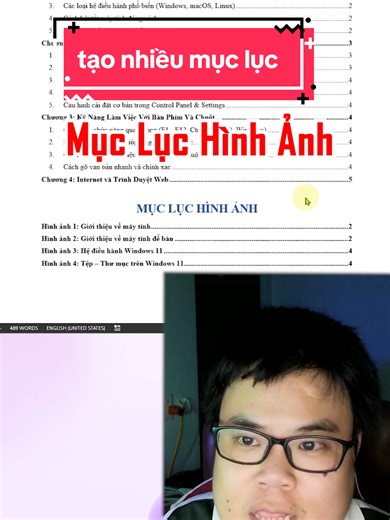 Cách tạo 2 mục lục trong Word hiệu quả
