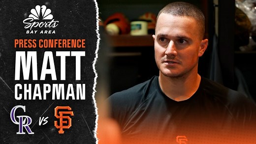 Matt Chapman reflects on Giants' difficult 2025 season after sweeping Rockies