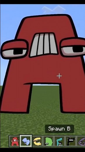 "A" Alphabet Lore Nextbots minecraft mod pe